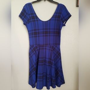 Plaid Office Dress